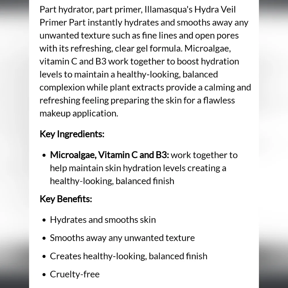 🆕️ILLAMASQUA Hydra Veil